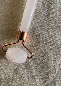 RODILLO MASEAJEADOR FACIAL CUARZO ROSA – Slow Story Store